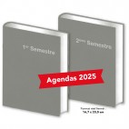 Lot de 2 Agendas Semestriels 2024 Panachés Réservation