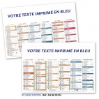 Calendrier Bancaire Infirmière personnalisé